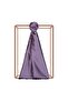 Double-Sided Silk Shawl - Oya Flower