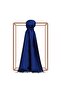 Double Sided Silk Shawl - Sapphire