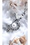 Steel Necklace with Mermaid Figure - 5