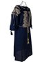 Rochie dama bleumarin/bej - 3