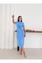 Otaku Women's Modal Fabric Side Tie-Detail Dress - 4