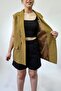 Oversize Women's Sleeveless Blazer Jacket Women's Vest