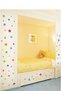 100 Pieces Colorful Star Glass Wall Sticker - 5