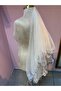 White Glittery Wavy Veil - 3