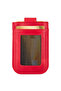 Men's Red 7 Card Holder 100% Genuine Crazy Leather Pull Thin Upright Credit Card Holder Wallet Vintage - 3