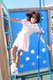 Laura Pink Cotton Girl's Dress - 3