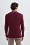 Caz 3010 Bis Yk Sweater 24Kceeo03010 Cherry - 2