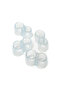 6Pcs Transparent Silicone Door Stopper Holder Window Handle Stopper Door Buffer - 7