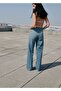 Mid-waist straight cut jeans - 4
