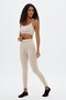 Momiji Push up Shaping Leggings Beige - 2