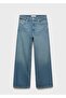 Mid-waist straight cut jeans - 3