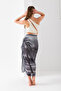 Palm Patterned Beach Pareo, Women's Pareo, Pareo, 100X200 cm - 4