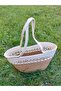 Jute Straw Beach Bag, Long Handle, Women's Shoulder Bag, Hand Bag, Jute Bag, Accessory, 26X12X45 - 2