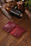Genuine Leather Classic Men's Wallet – Stylish Design with Card Holder and Cash Compartment - 5