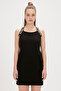 Debra Black Strappy Women's Dress - 6