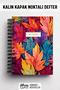 A5 Spiral Thick Cover Dotted Notepad, 80 Sheets 160 Pages, Colored Sheets - 4