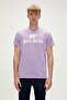 Men's Purple Crew Neck T-Shirt