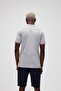 Stark Men's Gray Polo Neck T-Shirt - 4