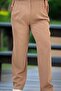 HIGH WAIST PENDANT, HIDDEN POCKET, LARGE SIZE PIPE PAÇA PANT - 5