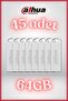 45Pcs 64Gb Metal USB Flash Memory U106