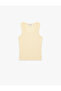 Slim Fit Crew Neck Camisole Viscose Blended Basic Sleeveless Undershirt - 3