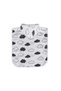 Cosmic 100% Natural Cotton Muslin Baby Kids Poncho - Cloud Patterned 1-3 Years - 6
