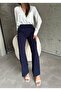 Lycra Crepe Trousers with Velcro Waist - 3