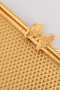 Karev Square Butterfly Detailed Presentation Tray Set of 6 Gold - 6