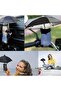 Accessory Sun Blocker Uv Protection Phone Umbrella & Red Color with Suction Cup - 4