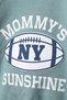 American Football Relief Printed Seasonal 100% Cotton Bottom Top 2-Piece Set - 4