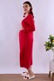 Cotton Maternity and Breastfeeding Set 4 Pieces Effortt - Cherry - 6
