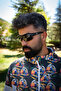 Falco Black Unisex Sports Sunglasses |   Outdoor - 7