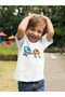 Gumball and Darwin Printed Unisex Gumball Cartoon Children's T-Shirt (1-12 Years)