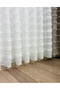 Half Horizontal Linen Tulle Curtain |   Heavy Weight, 1/3 Tight Pleats, No Ironing Required - 7