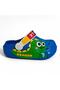 9043 Blue Crks Dinosaur Fifürlü Boy's Pool Beach Slippers - 4