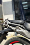 White Color Raider Written Sticker Set for Tvs Raider Rear under Seat (Piece of 2) - 2