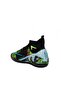 600 Black Yellow Patterned Crampon Unisex Astroturf Football Shoes - 3