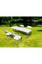 Hr Table Set With 4 Folding Plastic Chairs - 2