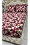 5D Digital Fabric Fitted Sheet and 2 Ruffled Pillowcases - 8