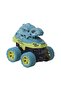 Dinosaur Off-Road T-Rex Friction Toy Car Set – Set of 2 Pull and Drop Vehicles with Dinosaur Design - 4