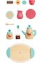 Tea Time Wooden Play Set E3207 - 2