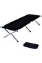 Folding Camping Bed - Lightweight Portable Steel Frame with Oxford Fabric
