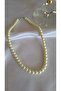 Pearl Necklace Off White Artificial Pearl Necklace Stylish Elegant - 5