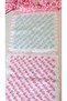 Hand Knitted Bath Washcloth Bath Scrub Pink Blue Washcloth Scrub Mother Father Child - 6