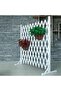 FFD Expandable Wooden Garden Fence (119cm White) - 2