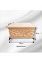 خشب - خام MDF - مجوهرات منقوشة - مكياج - إكسسوارات - متعددة الأغراض - صندوق ديكور مربع بأرجل - 2