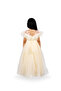 Premium Collection Flower Beige Dress - 4