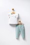 U.S Polo Assn Usb2386 U.S Polo Assn Baby Girl 2 Piece Set