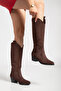 Women's Western Cowboy Embroidered Boots - 2