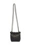 Black Women's Crossbody Bag with Logo Detail 05Pc25Y10104-Klsa - 3